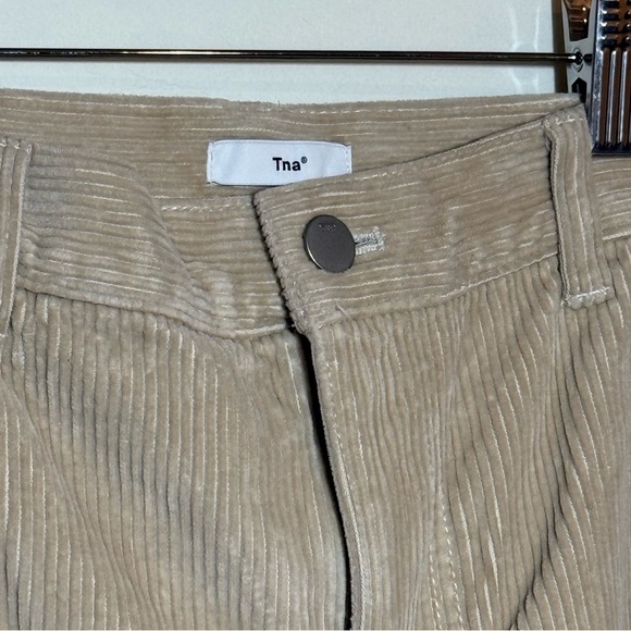 Aritzia TNA Corduroy pants - beige/tan, size 00 - Picture 4 of 9
